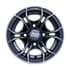 Picture of 10x7 GTW Spyder Wheel (3:4 Offset). Matte Grey Finish with Machined Accents. Center Cap Included, Picture 3