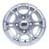 Picture of GTW Spyder Silver Brush 10 Inch Wheel, Center Cap Included, Picture 3