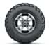 Picture of Set of (4) 10 in GTW Storm Trooper Wheels with 22x11-10 Sahara Classic All-Terrain Tires, Picture 2