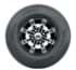 Picture of 10” GTW Tempest Black and Machined Wheels with 20” Fusion Street Tires – Set of 4, Picture 2