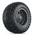Picture of GTW Volt Gunmetal/Machined 12 in Wheels with 23x10.5-12 Predator All Terrain Tires – Full Set, Picture 3