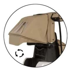 Picture of Beige bag cover, for a Club Car Precedent or Tempo