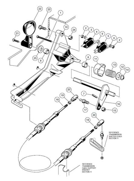 Picture of Assembly, forward and reverse shifter