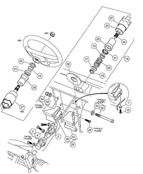 Picture of Steering Shaft Assembly
