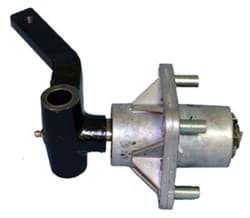 Picture of Drivers side spindle and hub assembly