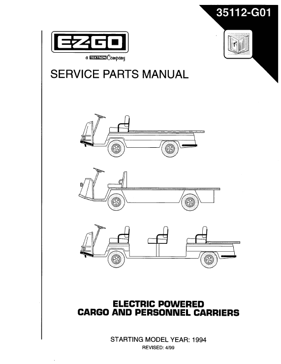 Picture of 1994 – E-Z-GO – SM - All elec/utility