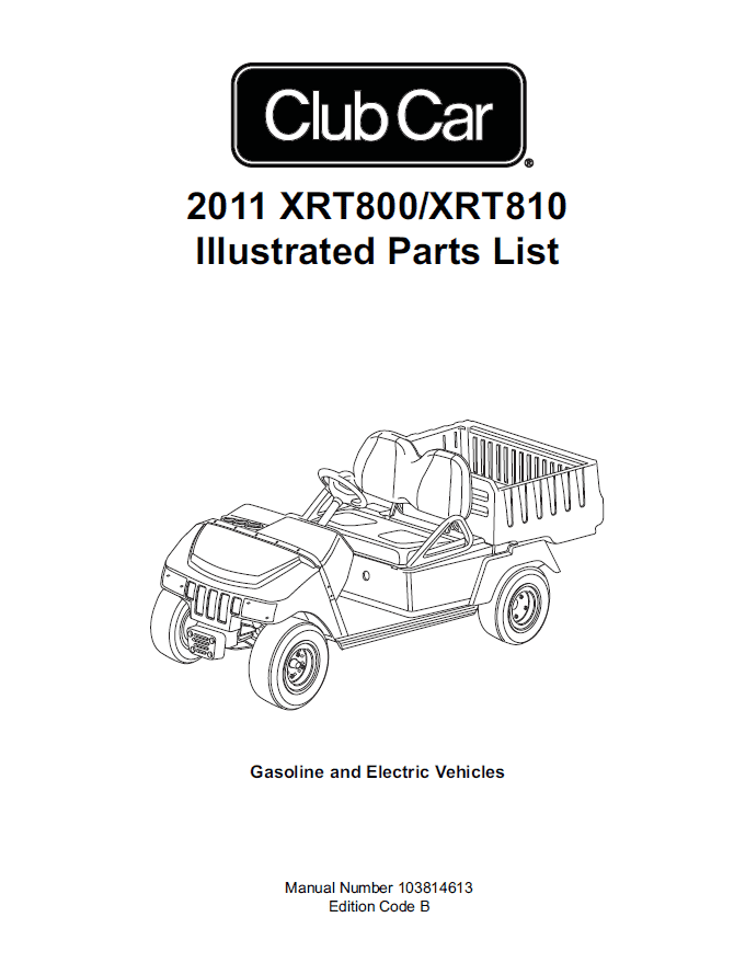 Picture of 2011 - XRT800 - XRT810 - IPL - Gas & Electric