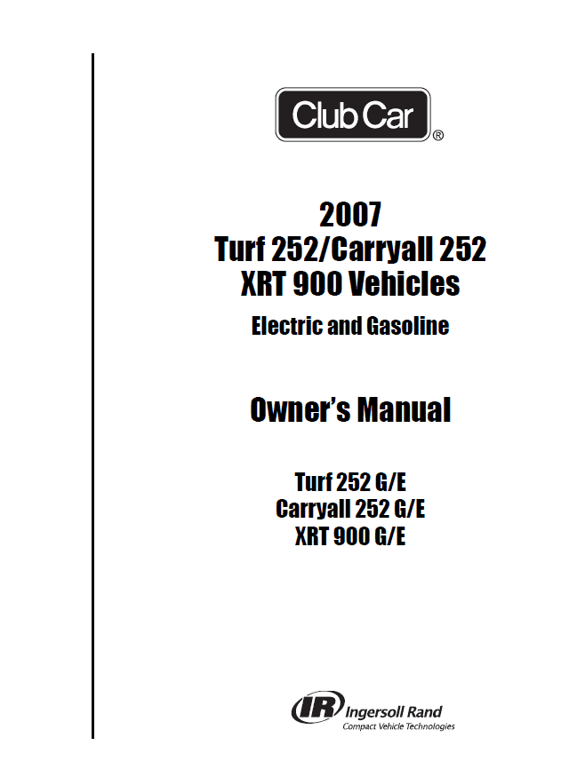 Picture of 2007 - CLUB CAR - OM - Gasoline & Electric