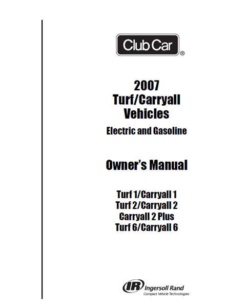 Picture of 2007 - Turf/Carryall - OM - Gasoline & Electric