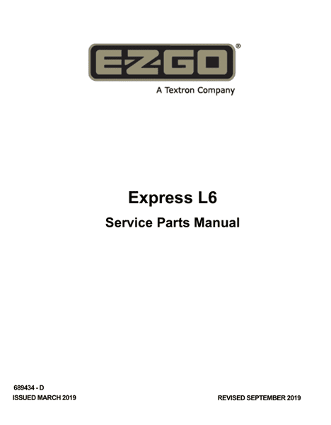 Picture of 2019 – E-Z-GO - EXPRESS L6 - SM - GAS