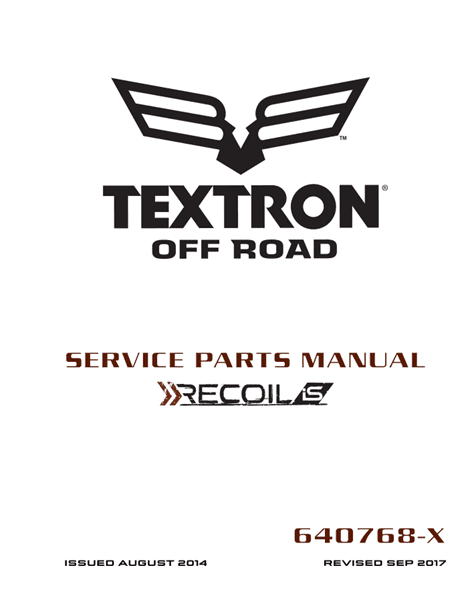 Picture of 2015 – TEXTRON - RECOIL iS - SM - All elec/utility