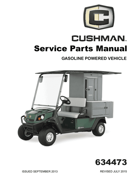 Picture of 2013 – CUSHMAN - REFRESHER FS2 - SM - GAS