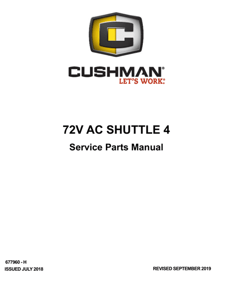 Picture of 2018 – CUSHMAN - SHUTTLE 4 - SM - All elec/utility