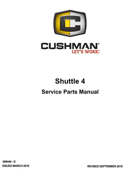 Picture of 2019 – CUSHMAN - SHUTTLE 4 - SM - GAS