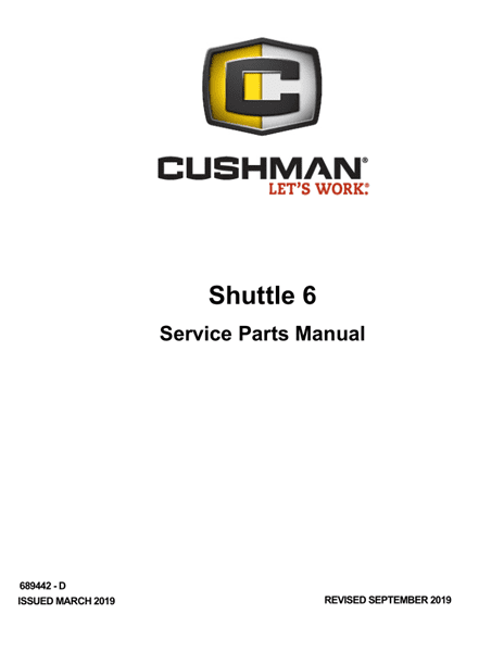Picture of 2019 – CUSHMAN - SHUTTLE 6 - SM - GAS
