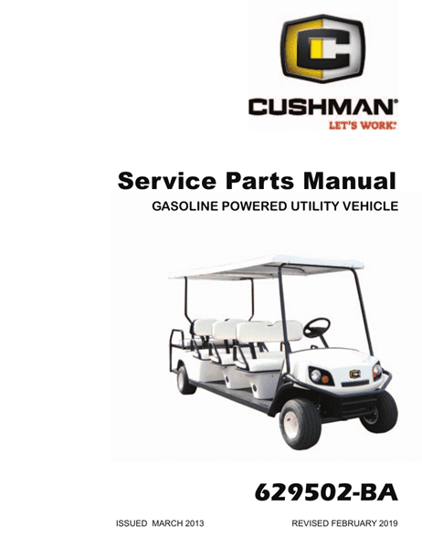 Picture of 2013 – CUSHMAN - SHUTTLE 8 - SM - GAS