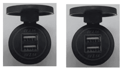 Picture of X2 car USB socket (48V-5V)
